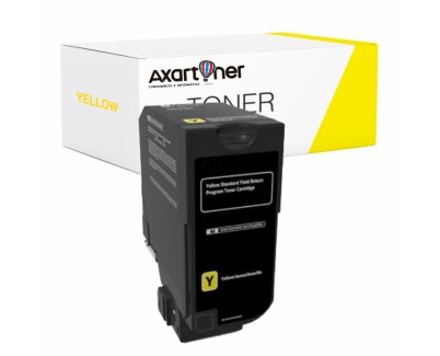 Compatible Toner Lexmark CS720, CS725, CX725 Amarillo 74C2SY0