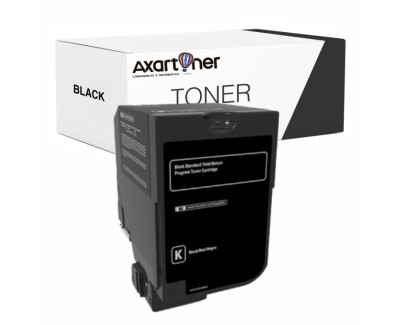 Compatible Toner Lexmark CS720, CS725, CX725 Negro 74C2SK0