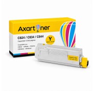 Compatible Toner OKI C824 / C834 / C844 Amarillo 47095701