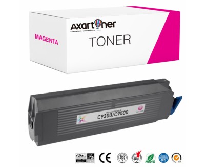 Compatible OKI C9100 / C9300 / C9500 Magenta Cartucho de Toner 41963606