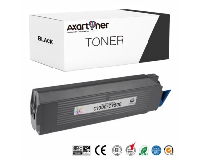 Compatible OKI C9100 / C9300 / C9500 Negro Cartucho de Toner 41963608