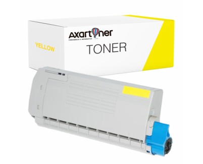 Compatible OKI Executive ES6410 Amarillo Cartucho de Toner 44315317