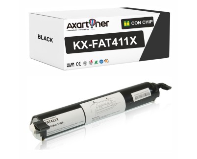 Compatible Toner PANASONIC KX-FAT411X / KX-FAT92X / KX-FAT88X Negro