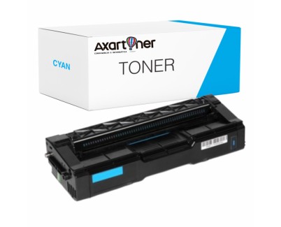 Compatible Ricoh Aficio SP-C220, SP-C221, SP-C222, SP-C240 Cyan Cartucho de Toner 406097 SPC220, SPC221, SPC240