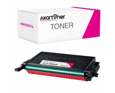 Compatible Samsung CLP610, CLP660, CLX6200, CLX6210, CLX6240 Magenta Cartucho de Toner CLP-M660B