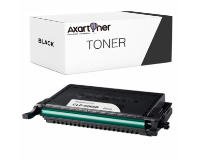 Compatible Samsung CLP610, CLP660, CLX6200, CLX6210, CLX6240 Negro Cartucho de Toner CLP-K660B