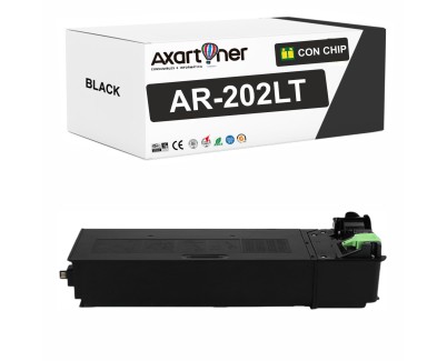Compatible Toner SHARP AR-202LT Negro para Sharp AR162, AR163, ARM160, ARM165, ARM205, ARM207, AR201