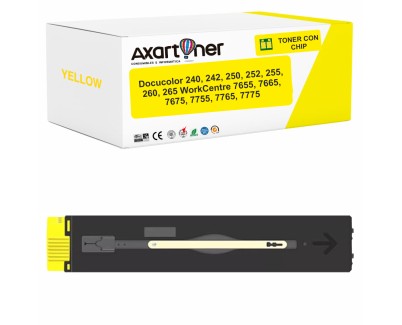 Compatible Toner Xerox DocuColor 240, 242, 250, 252, WorkCentre 7765, 7775, 7655, 7665 Amarillo 006R01450