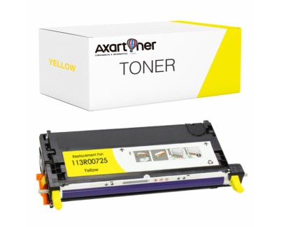 Compatible Xerox Phaser 6180 Amarillo Cartucho de Toner 113R00725