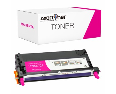 Compatible Xerox Phaser 6180 Magenta Cartucho de Toner 113R00724