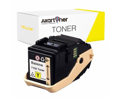 Compatible Xerox Phaser 7100 Amarillo Cartucho de Toner 106R02604