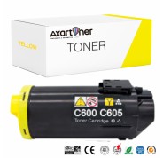 Compatible Toner XEROX VERSALINK C600 / C605 Amarillo 106R03906 / 106R03898