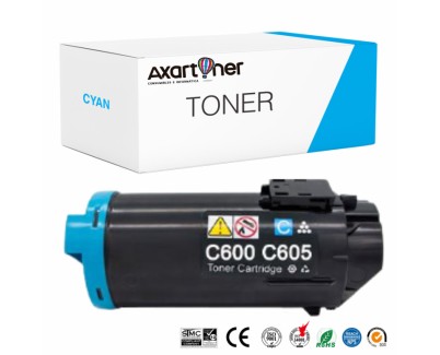 Compatible Xerox VersaLink C600 / C605 Cyan Cartucho de Toner 106R03904 / 106R03896