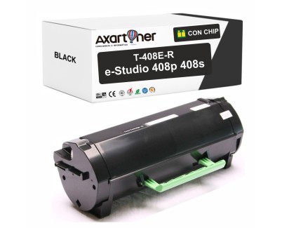 Compatible Toshiba e-studio 408p / 408s Negro Cartucho de Toner T-408E-R / 6B000000853