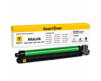 Compatible Xerox AltaLink C8030, C8035, C8045, C8055, C8070 Amarillo Tambor de Imagen 013R00662 (Drum)
