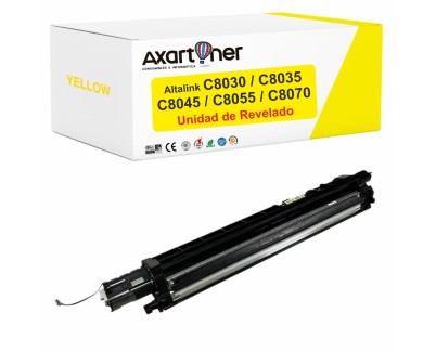 Compatible Xerox AltaLink C8030, C8035, C8045, C8055, C8070 Amarillo Unidad Revelador (Developer) 948K48149 / 948K48140