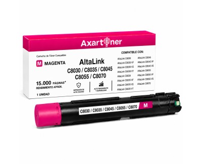 Compatible Xerox AltaLink C8030, C8035, C8045, C8055, C8070 Magenta Cartucho de Toner 006R01699