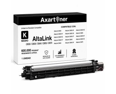 Compatible Xerox AltaLink C8030, C8035, C8045, C8055, C8070 Negro Unidad Revelador (Developer) 948K48149 / 948K48140