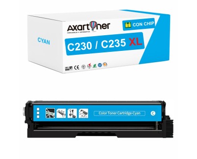 Compatible Xerox C230 / C235 - con chip - Cyan Cartucho de Toner 006R04392