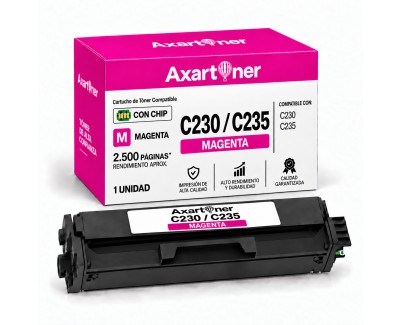 Compatible Xerox C230 / C235 - con chip - Magenta Cartucho de Toner 006R04393