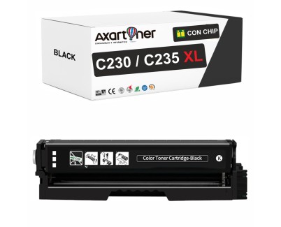 Compatible Xerox C230 / C235 - con chip - Negro Cartucho de Toner 006R04391
