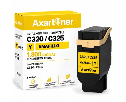 Compatible Xerox C320 / C325 Amarillo Cartucho de Toner 0006R04822