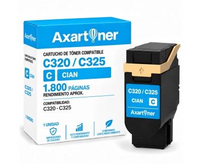 Compatible Xerox C320 / C325 Cyan Cartucho de Toner 0006R04820