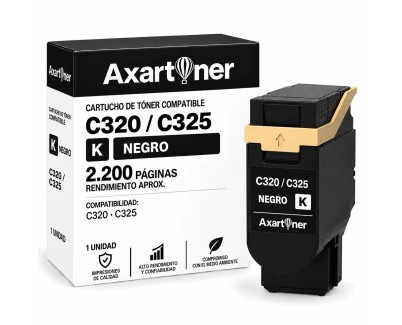 Compatible Xerox C320 / C325 Negro Cartucho de Toner 0006R04823