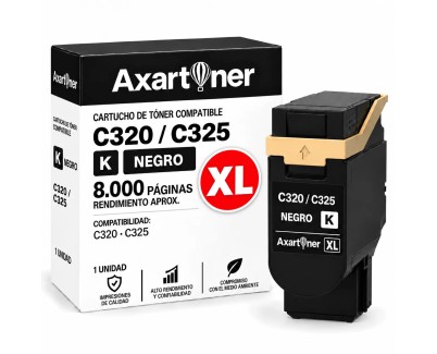 Compatible Xerox C320 / C325 XL Negro Cartucho de Toner 0006R04831 Alta Capacidad
