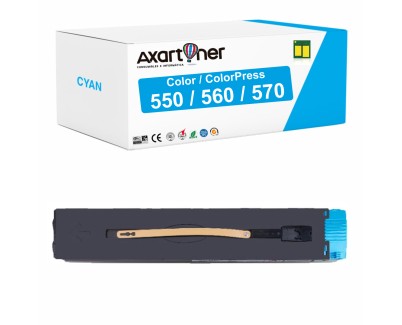 Compatible Xerox Color / ColorPress 550, 560, 570 Cyan Cartucho de Toner 006R01528