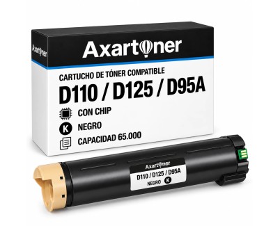 Compatible Xerox D110 / D125 / D95 / D95A Negro Cartucho de Toner 006R01561