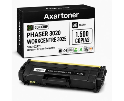 Compatible Xerox Phaser 3020 / WorkCentre 3025 Negro Cartucho de Toner 106R02773