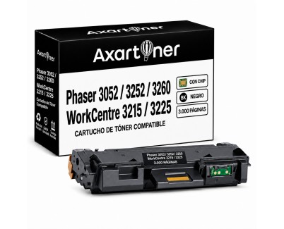 Compatible Xerox Phaser 3052 / 3252 / 3260 - WorkCentre 3215 / 3225 Negro Cartucho de Toner 106R02777