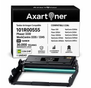 Compatible Xerox Phaser 3330 - WorkCentre 3335, 3345 Negro Tambor de Imagen 101R00555 (Drum)