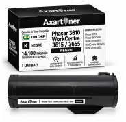 Compatible Xerox Phaser 3610 / WorkCentre 3615 Negro Cartucho de Toner 106R02722 / 106R02731 / 106R02720