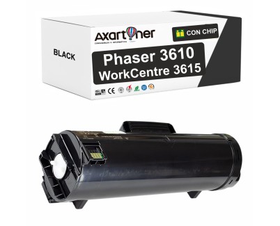 Compatible Xerox Phaser 3610 / WorkCentre 3615 Negro Cartucho de Toner 106R02722 / 106R02731 / 106R02720