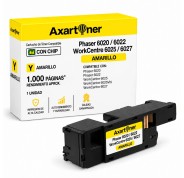 Compatible Xerox Phaser 6020 / 6022 - WorkCentre 6025 / 6027 Amarillo Cartucho de Toner 106R02758