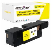 Compatible Xerox Phaser 6020 / 6022 - WorkCentre 6025 / 6027 Amarillo Cartucho de Toner 106R02758
