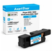 Compatible Xerox Phaser 6020 / 6022 - WorkCentre 6025 / 6027 Cyan Cartucho de Toner 106R02756