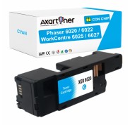 Compatible Xerox Phaser 6020 / 6022 - WorkCentre 6025 / 6027 Cyan Cartucho de Toner 106R02756