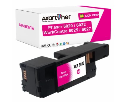 Compatible Xerox Phaser 6020 / 6022 - WorkCentre 6025 / 6027 Magenta Cartucho de Toner 106R02757