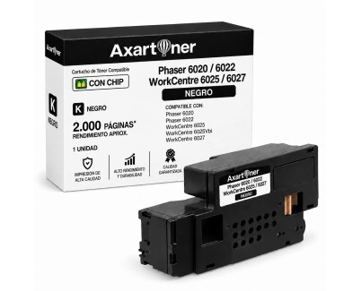 Compatible Xerox Phaser 6020 / 6022 - WorkCentre 6025 / 6027 Negro Cartucho de Toner 106R02759