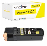 Compatible Xerox Phaser 6125 Amarillo Cartucho de Toner 106R01333