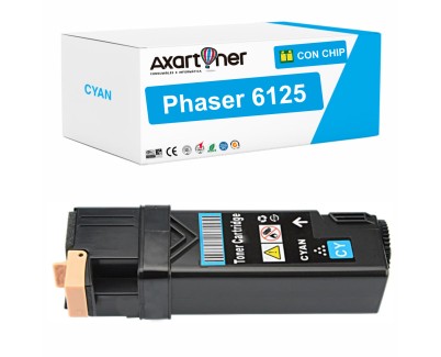 Compatible Xerox Phaser 6125 Cyan Cartucho de Toner 106R01331