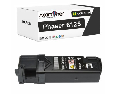 Compatible Xerox Phaser 6125 Negro Cartucho de Toner 106R01334