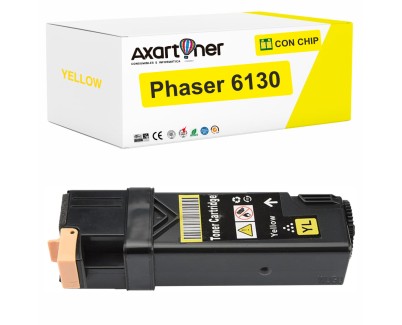 Compatible Xerox Phaser 6130 6130N Amarillo Cartucho de Toner 106R01280