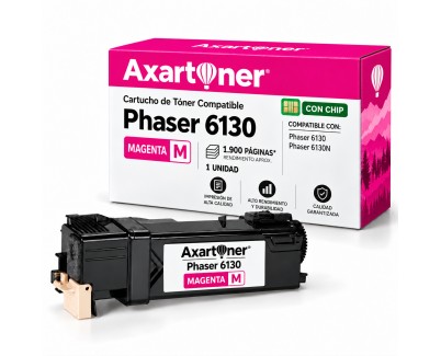 Compatible Xerox Phaser 6130 / 6130N Magenta Cartucho de Toner 106R01279