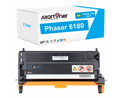 Compatible Xerox Phaser 6180 Cyan Cartucho de Toner 113R00723