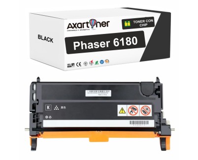 Compatible Xerox Phaser 6180 Negro Cartucho de Toner 113R00726