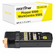 Compatible Xerox Phaser 6500 / Xerox WorkCentre 6505 Amarillo Cartucho de Toner 106R01596